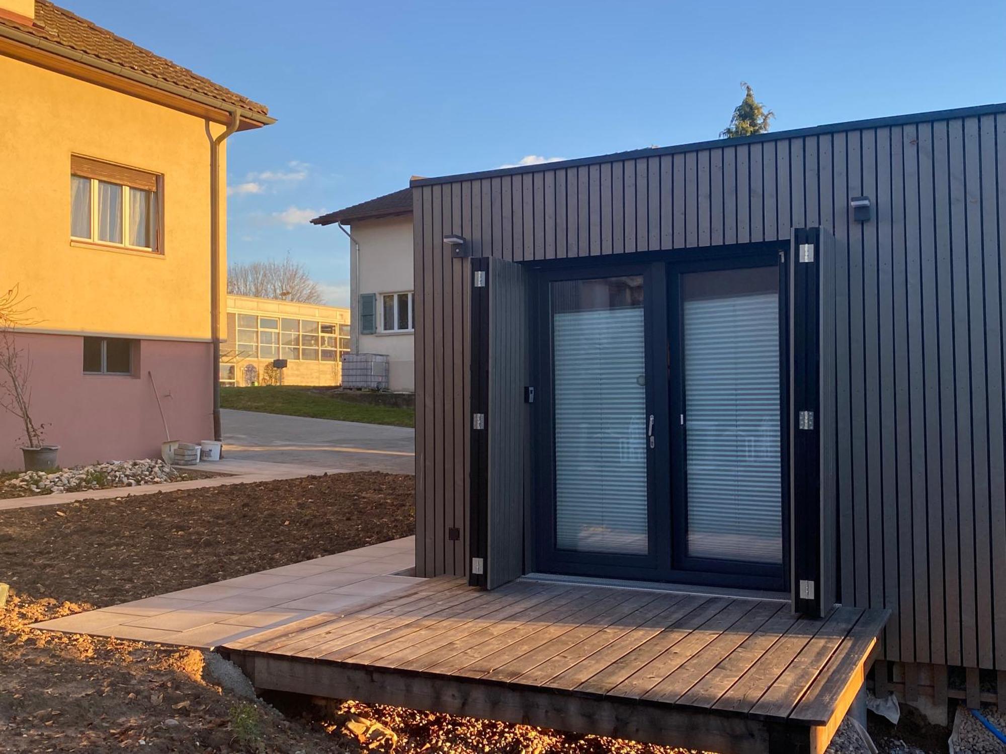 Auf Wolke 7 - Gaeste-Studio Im Mini House In Ch-4556 Aeschi So Exterior photo